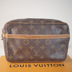 Auth. Louis Vuitton Compiegne 23